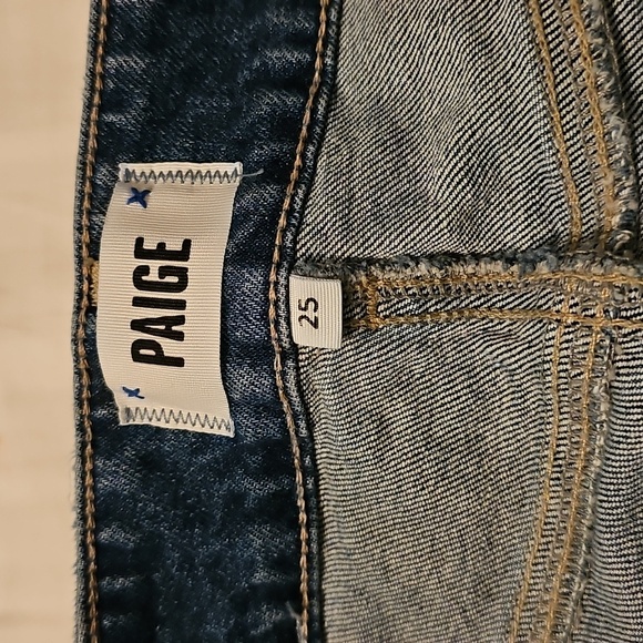 Paige High Waist Sasha Wide Leg Jeans - Picture 5 of 9